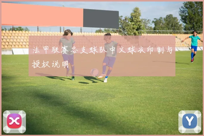 法甲联赛各支球队中文球衣印制与授权说明